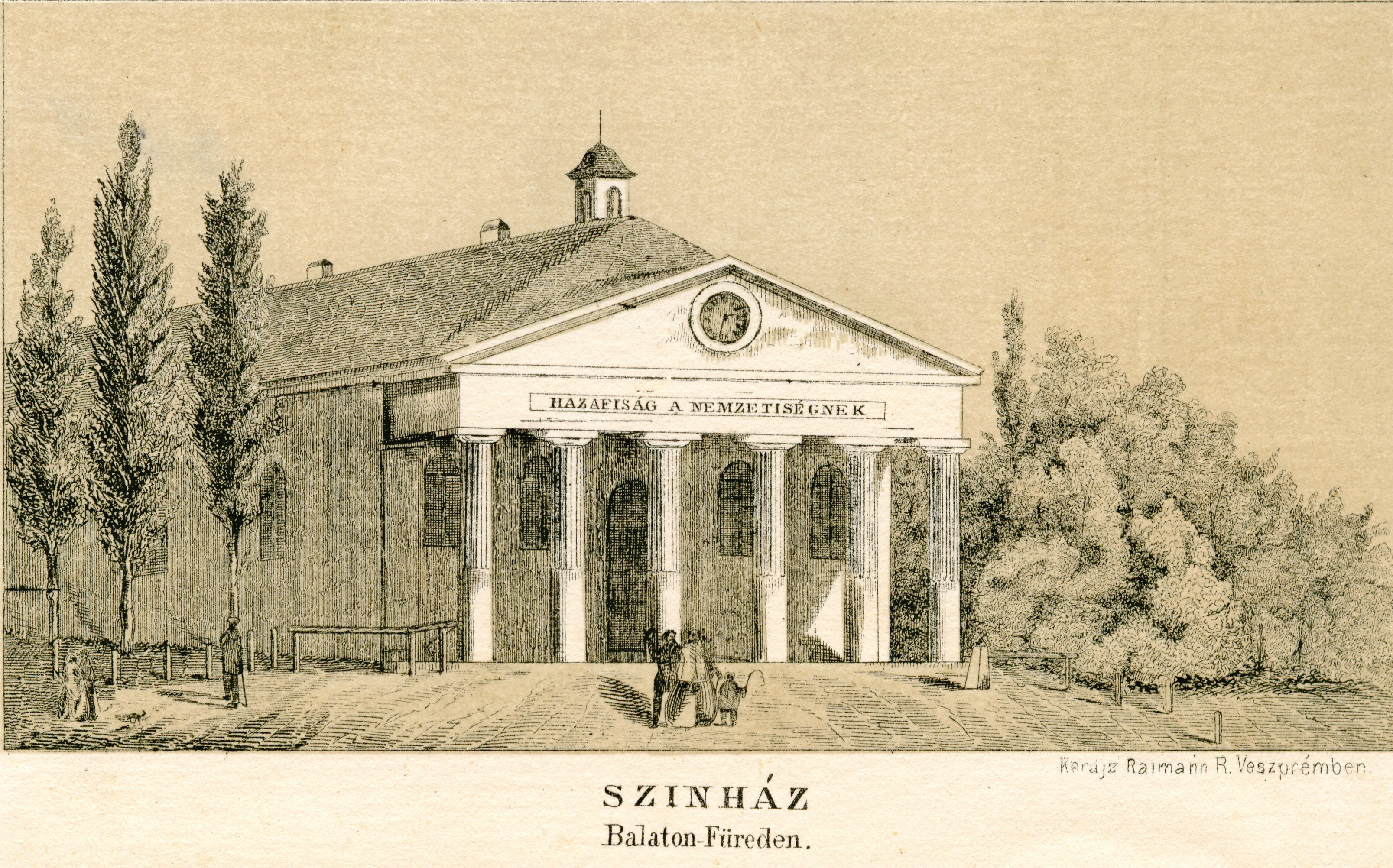 Korabeli metszet - Reinmann Rudolf