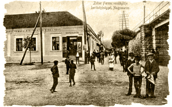 Képeslap az épületről 1920-ból