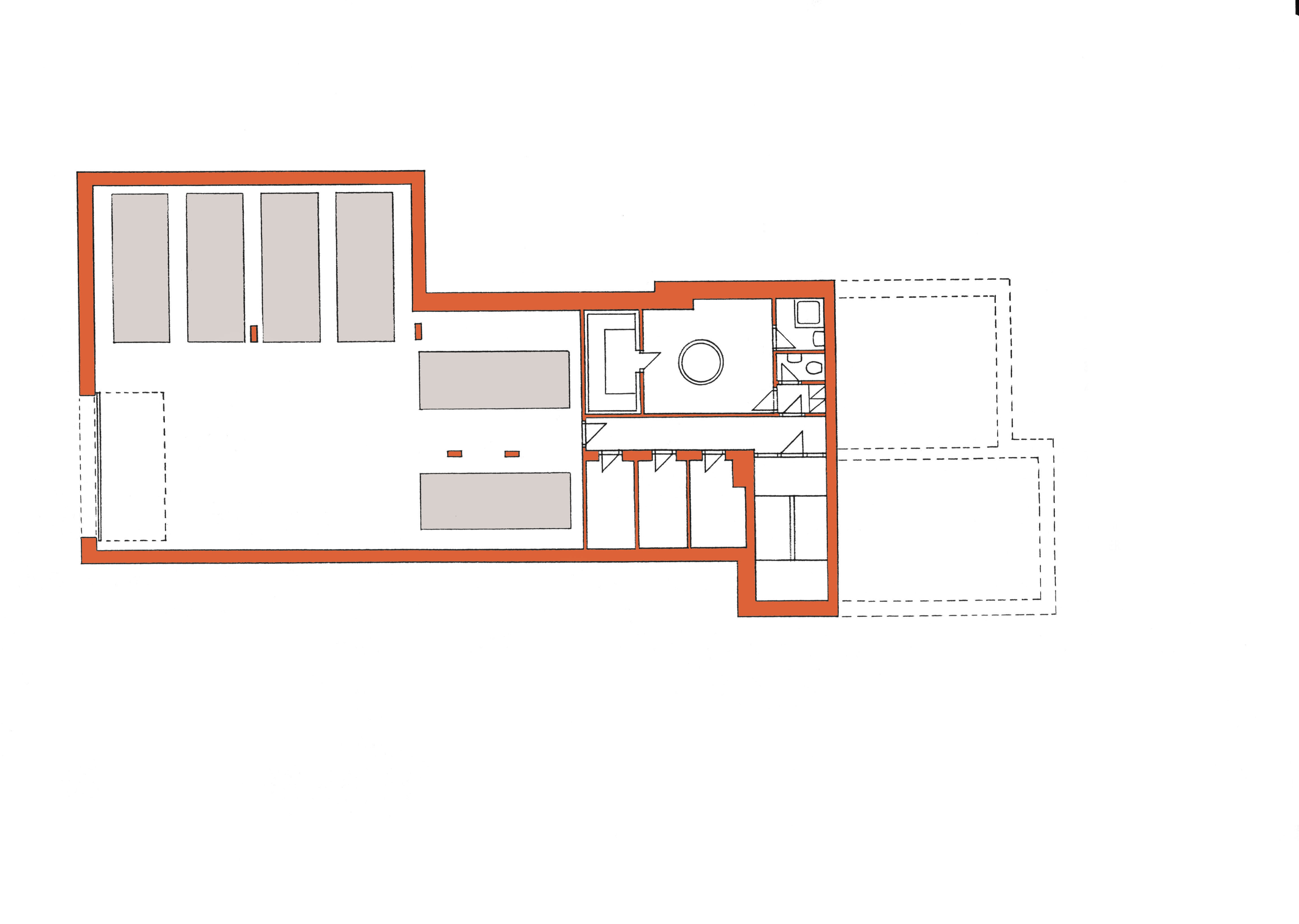 Pinceszinti alaprajz