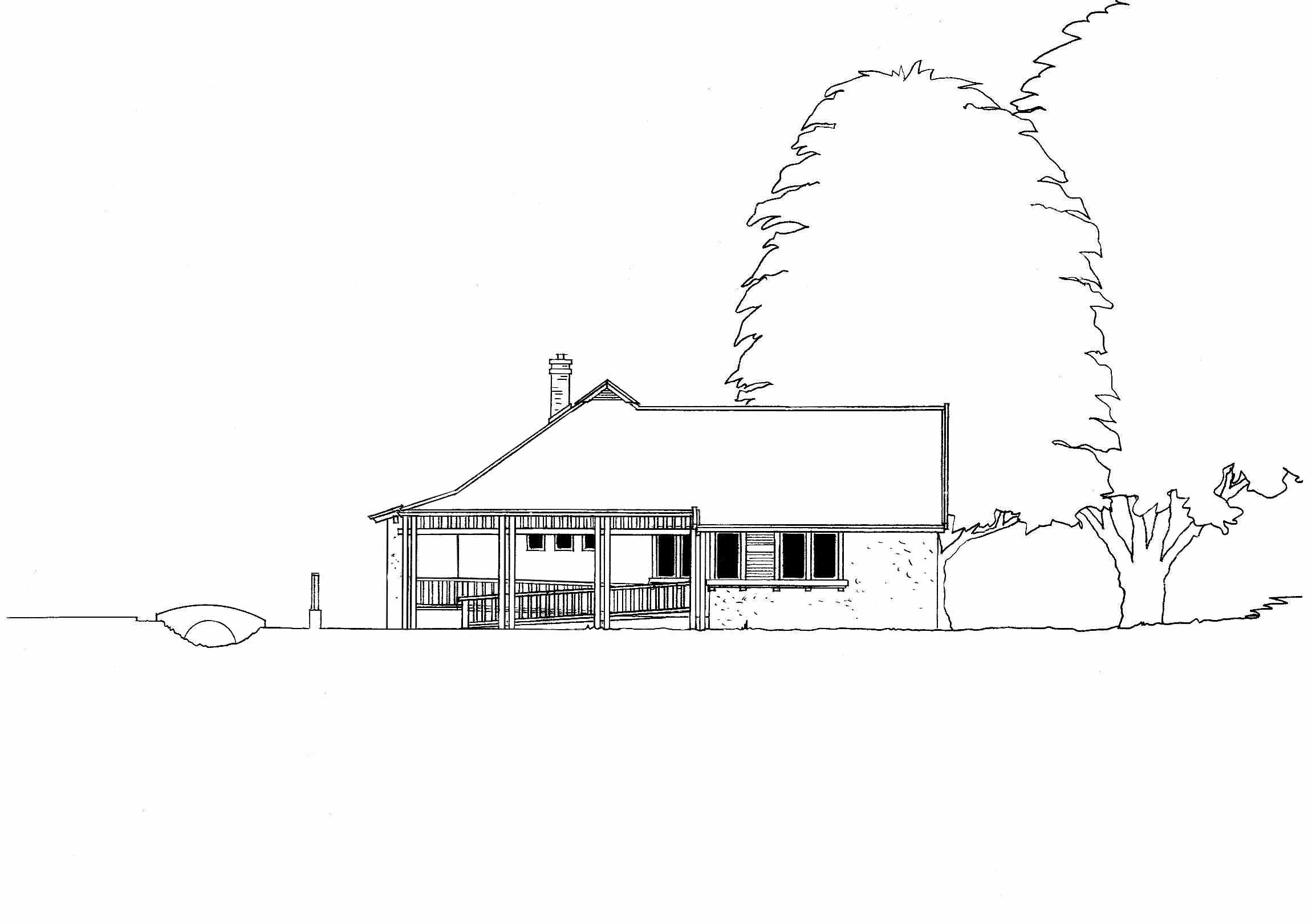 Délkeleti homlokzat